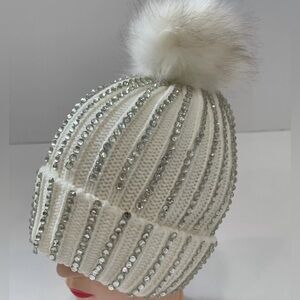Double lined Rhinestone Hat - NWOT
